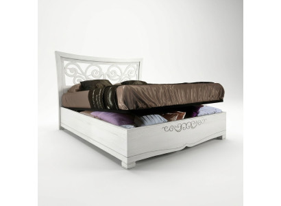 Estructuras de cama Cama doble Cama de lujo Camas de madera Marco de cama Blanco Diseño Moderno Nuevo