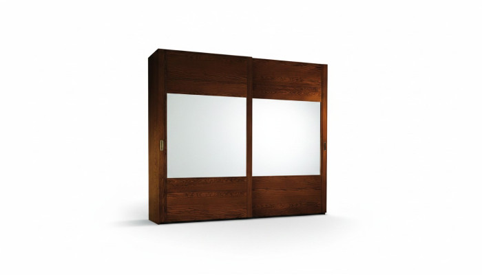 Armario Armario Estante Almacenamiento Guardarropa Moderno Espejo Madera Diseño