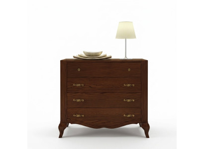 Juego de 2 piezas, cómoda con espejo, grupo de muebles de madera, cómoda, aparador, armario