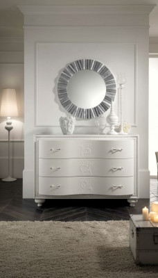 Cómoda Diseñador Cómoda Aparador Mesa Auxiliar Armario Estante Lujo Moderno Madera