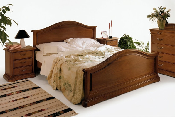 Cama Mesita de noche Armario Dormitorio Cómoda Hotel Doble Nuevo Conjunto de 3 piezas.