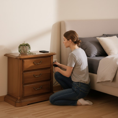 Mesita de noche armario armarios mesa auxiliar muebles de dormitorio Italia mesillas de noche