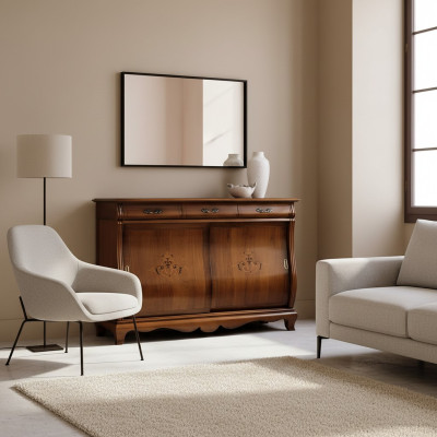 Cómoda Aparador Armario Madera Muebles italianos Mobiliario Armarios Cómodas
