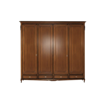 Armario Vaccari Cav Giovanni de madera maciza Armario de dormitorio Armarios Nuevos