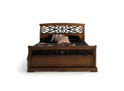 Dormitorio Set cama con 2 mesitas de noche Diseño de camas Muebles Decoración 3 piezas.