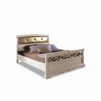 Cama Dormitorio Muebles Camas dobles Lujo Mobiliario Vacarri Cav Giovanni Nuevo