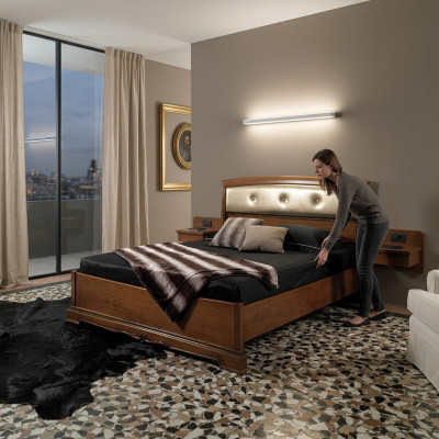 Conjunto de dormitorio cama muebles mobiliario mesitas de noche consolas juegos completos de 3 piezas