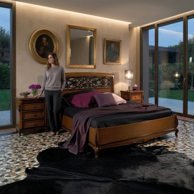 Mesita de noche Consolas Mesas Mesitas de noche Muebles Decoración italiana Lujo Nuevo