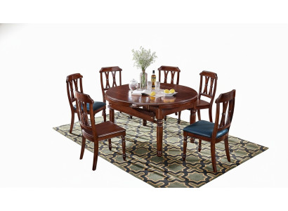 Mesa de comedor Diseño Muebles Decoración Mesa extensible Mesas Madera maciza Mesa