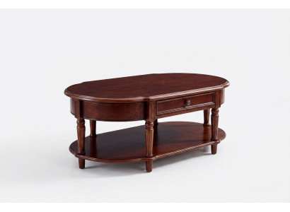 Mesa de centro - Mesa de madera clásica para sala de estar - Muebles de mesa de centro