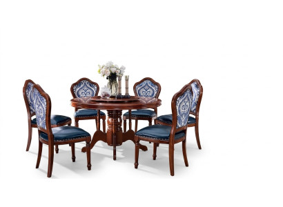 Comedor mesas redondas mesa de comedor diseño de mesa muebles de madera maciza de lujo