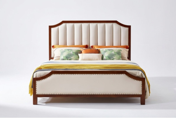 Cama 2x Mesitas de noche 3 piezas. Juego de dormitorio Diseño Clásico Lujo