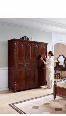 Armario dormitorio madera armario estilo armarios muebles barroco