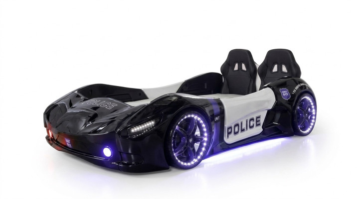 Coche de carreras Cama colchón para niños Cama de coche Habitación infantil Camas Muebles Nuevos