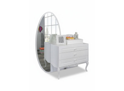 Moderno cómoda de madera para dormitorio juvenil infantil blanco muebles diseño nuevo.