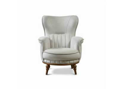 Silla de diseño de lujo de tela para sala de estar, estilo clásico, muebles de salón.