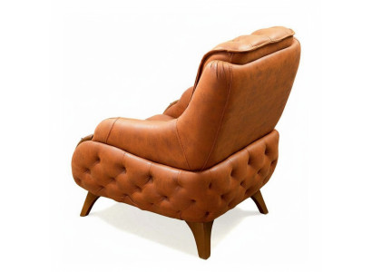Sillón asiento Diseño moderno Sala de estar Tapizado Individual Relajante Estilo