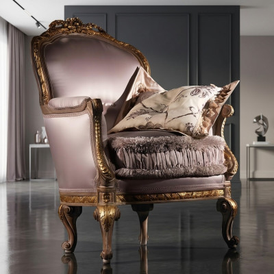 Polster Sitz Sofás de sillón individual Sillón Sofá Acolchado Diseño Textil Muebles italianos
