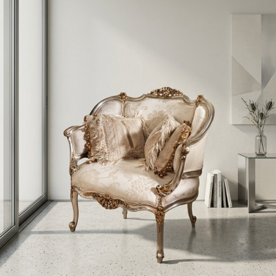 Silla de cojín de asiento individual nueva Sofá sillón Sofá Sofá diseñado Textil