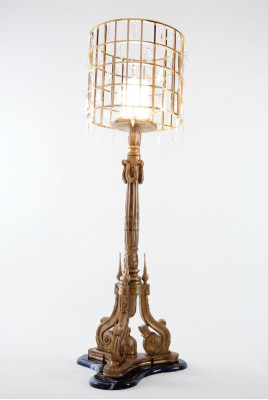 Lámpara de pie de lujo Lámpara de pie Lámpara Luces Mobiliario italiano Muebles Nuevos