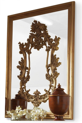Espejo de lujo barroco rococó espejo de pared muebles italianos espejo.