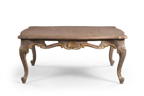 Mesa de centro de lujo de madera Muebles Mesas modernas Mesa auxiliar Nueva decoración