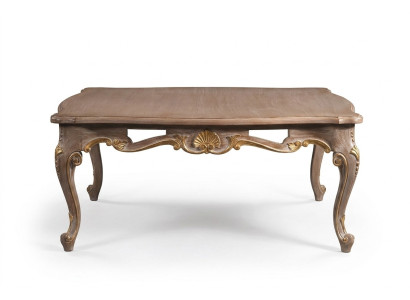 Mesa de centro de lujo de madera Muebles Mesas modernas Mesa auxiliar Nueva decoración