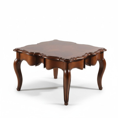 Barroco Rococó Mesa auxiliar Mesa Mesa Muebles de madera maciza Mesas Italia Nuevo