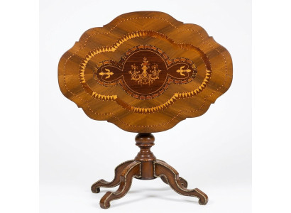 Mesa redonda plegable de madera maciza, mesas de comedor italianas nuevas.