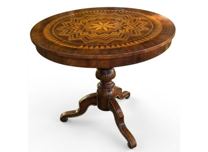 Mesa de comedor Mesa redonda Sala de estar Conjunto de madera de diseño Mesas redondas Nuevas