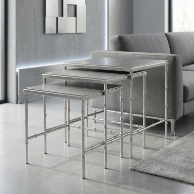 Mesa de centro de lujo de madera Muebles Modernos Mesas Decoración moderna Mesa Auxiliar Nueva