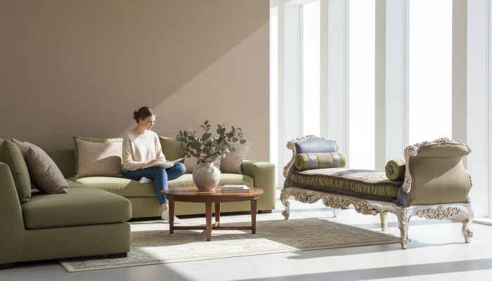 Club taburete Salón Sala de estar Muebles Silla Sillón Tapizado Diseño Sillas Bar