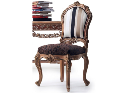 Silla de comedor Sillas de lujo Muebles de sala Muebles italianos Barroco Rococó