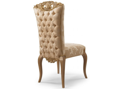 Silla de diseñador Chesterfield sillas de comedor Mobiliario italiano decoración