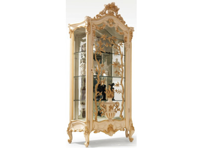 Muebles de madera maciza, vitrinas de cristal, armario de madera auténtica, aparador, vitrina para la sala de estar
