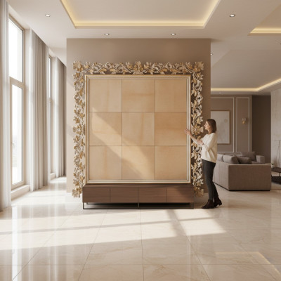 Estantería vitrina armario estante panel de pared de madera armario de oficina armarios Italia.
