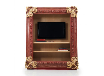 Estantería Librería Sala de estar Estantería de madera Armario de oficina Armarios Italia Nuevo