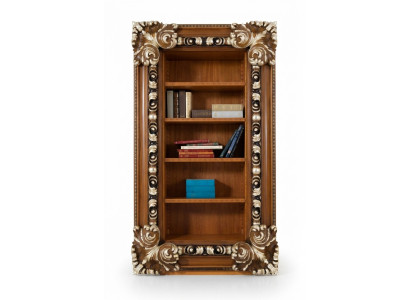 Estantería de libros Armario Salón Estantería de libros Madera Armario de oficina Armarios Italia Nuevo