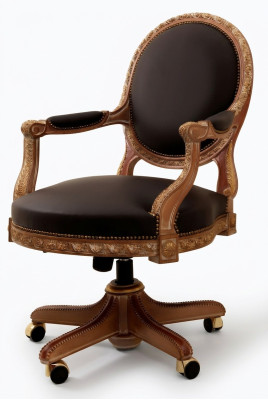 Sillas Sillón de director Mobiliario de oficina Silla Silla de oficina Silla giratoria Sillón Barroco Nuevo