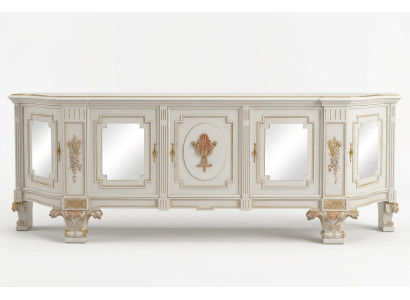 Cómoda de madera Armario Muebles de salón Mueble de TV Diseño Aparador Italia.