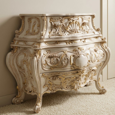 Cómoda Sala de estar Cajones de madera Aparador Armario Armarios Macizo