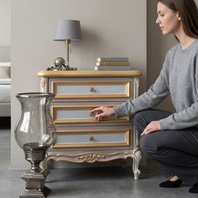 Mesilla Aparador Diseño Mobiliario Mueble bajo C  ómodas Muebles italianos Nuevos