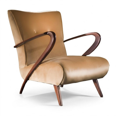 Silla de salón estudio madera lujo muebles diseñador sillas de madera relax nuevo.