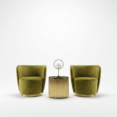 Diseño Sillón de una plaza Butaca Silla Sillas Relax Mobiliario italiano.