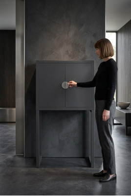 Mesa Teléfono Mesa auxiliar Madera Muebles Sala de estar Mobiliario italiano Nuevo