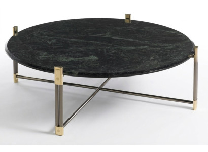Mesa redonda Mesa de centro de mármol Mesa auxiliar Mesas de piedra Muebles italianos nuevos