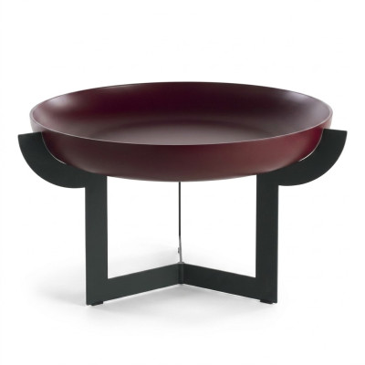 Mesa auxiliar De acero inoxidable Mesa Muebles italianos Mesa de centro Soporte Flor Jarrón