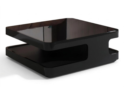 Mesa de café Diseño Mesa de centro Madera Cristal Mesa Sala de estar Mesas de centro Italia Nuevo