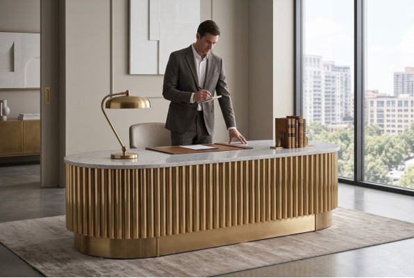 Mesa de centro diseñador sala de estar mesas muebles mesa de lujo mesita de noche mármol metal