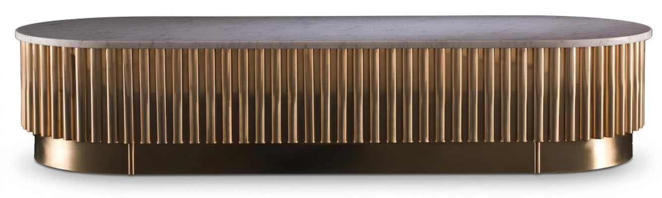 Mesa de centro diseñador sala de estar mesas muebles mesa de lujo mesita de noche mármol metal